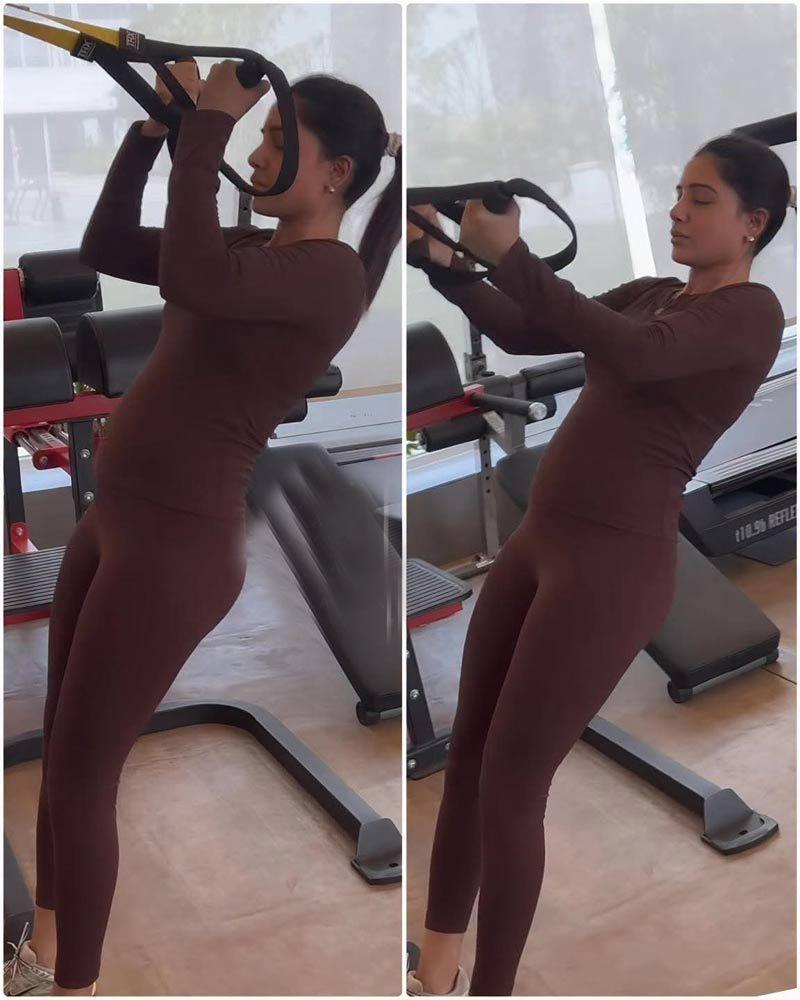 Samantha Shares Inspiring Pregnancy Workout