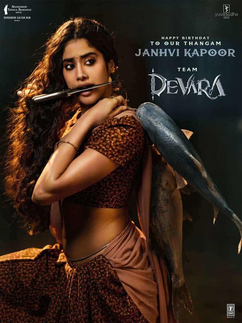 Team Devara wishes Janhvi Kapoor