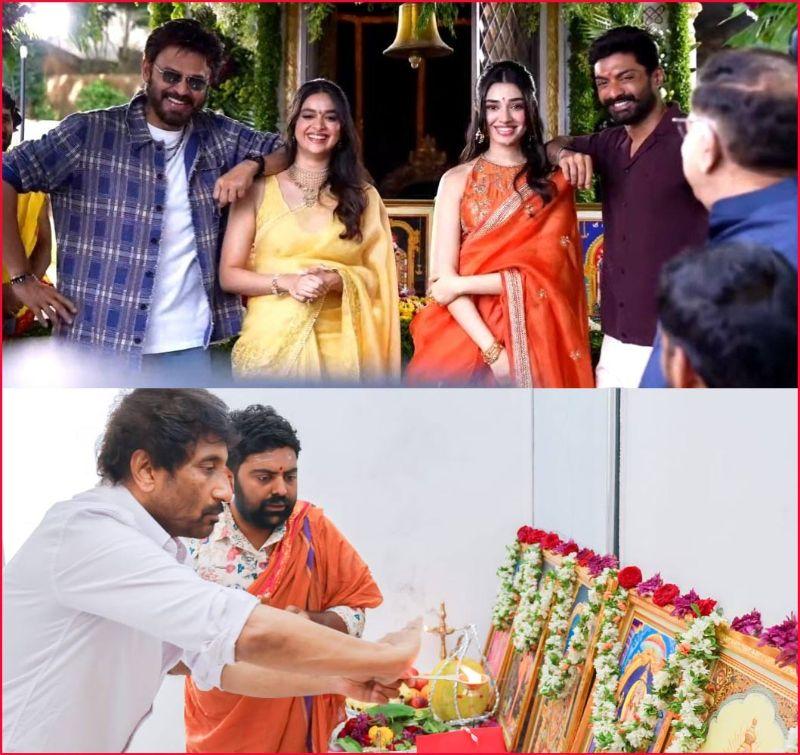 Venkatesh, Anil Ravipudi and Kalyan Ram's Film Officially Launched