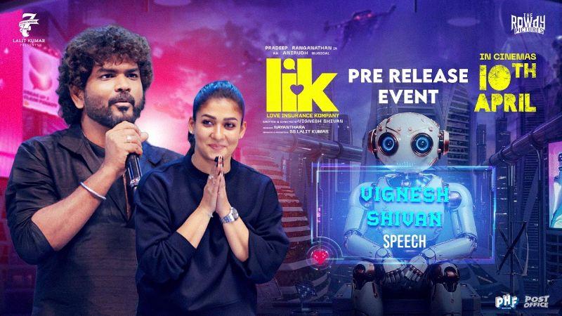 Vignesh Shivan Says LIK Failed to Meet His Expectations  