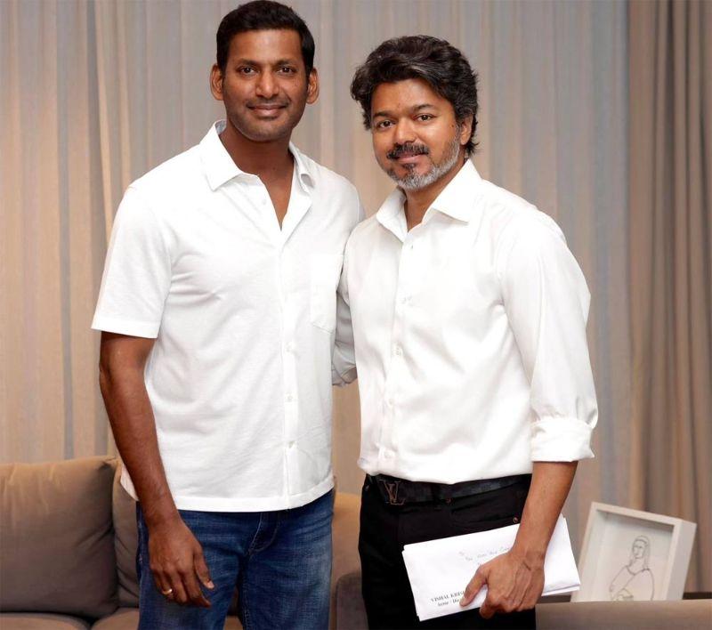 Vishal And Simran Met Vijay In Seperate Meetings