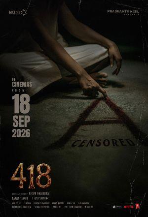 Prasanth Neel Horror Film 418 Movie To Release On September 18