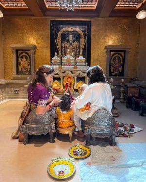 Ram Charan Janmashtami Celebrations With Family