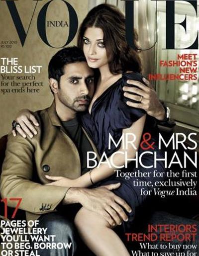 Josh Photo: Aish and Abhi pose hot for Vogue