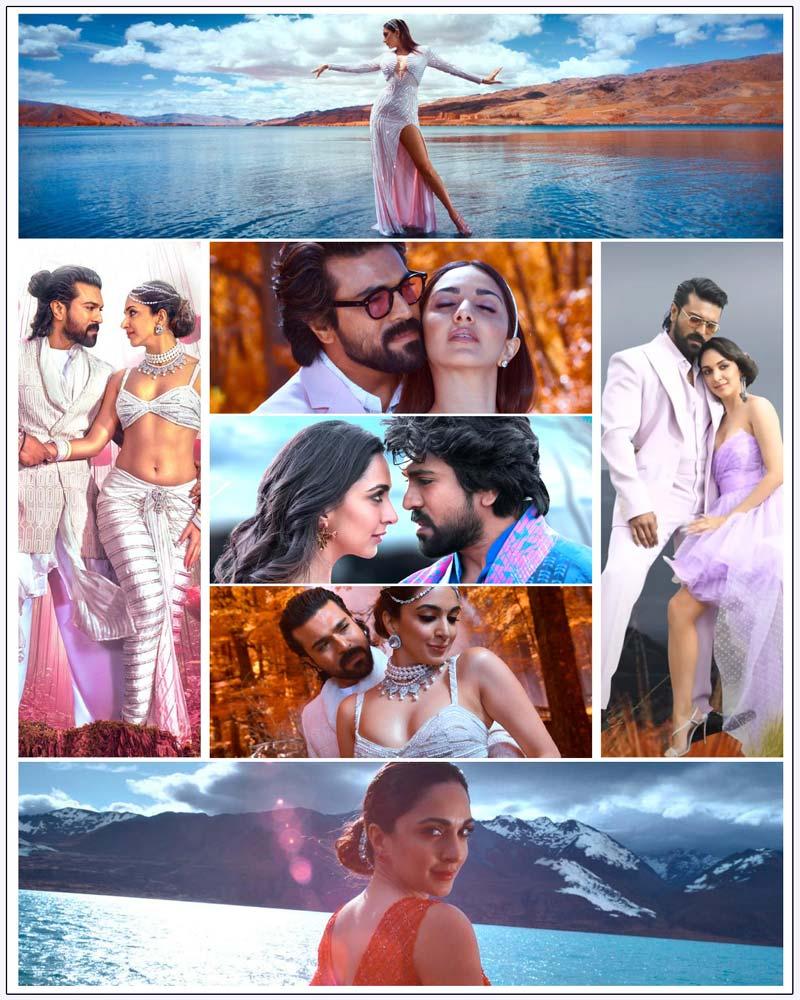 Kiara Advani Wardrobe Galore In Game Changer NaaNaa Hyraanaa Song