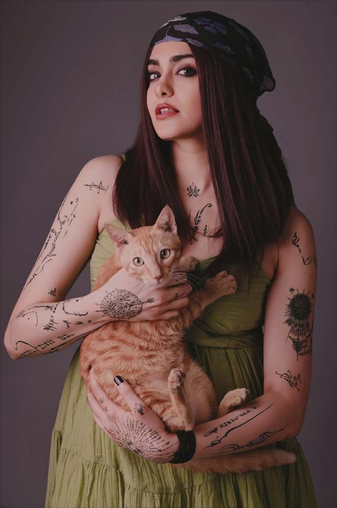 Adah Sharma’s Full-Body Tattoo Look Becomes an Internet Mystery