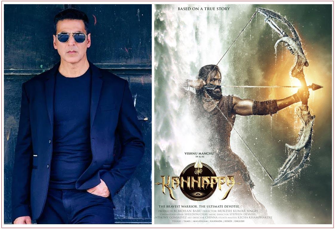 Akshay Kumar In Manchu Vishnu Kannappa
