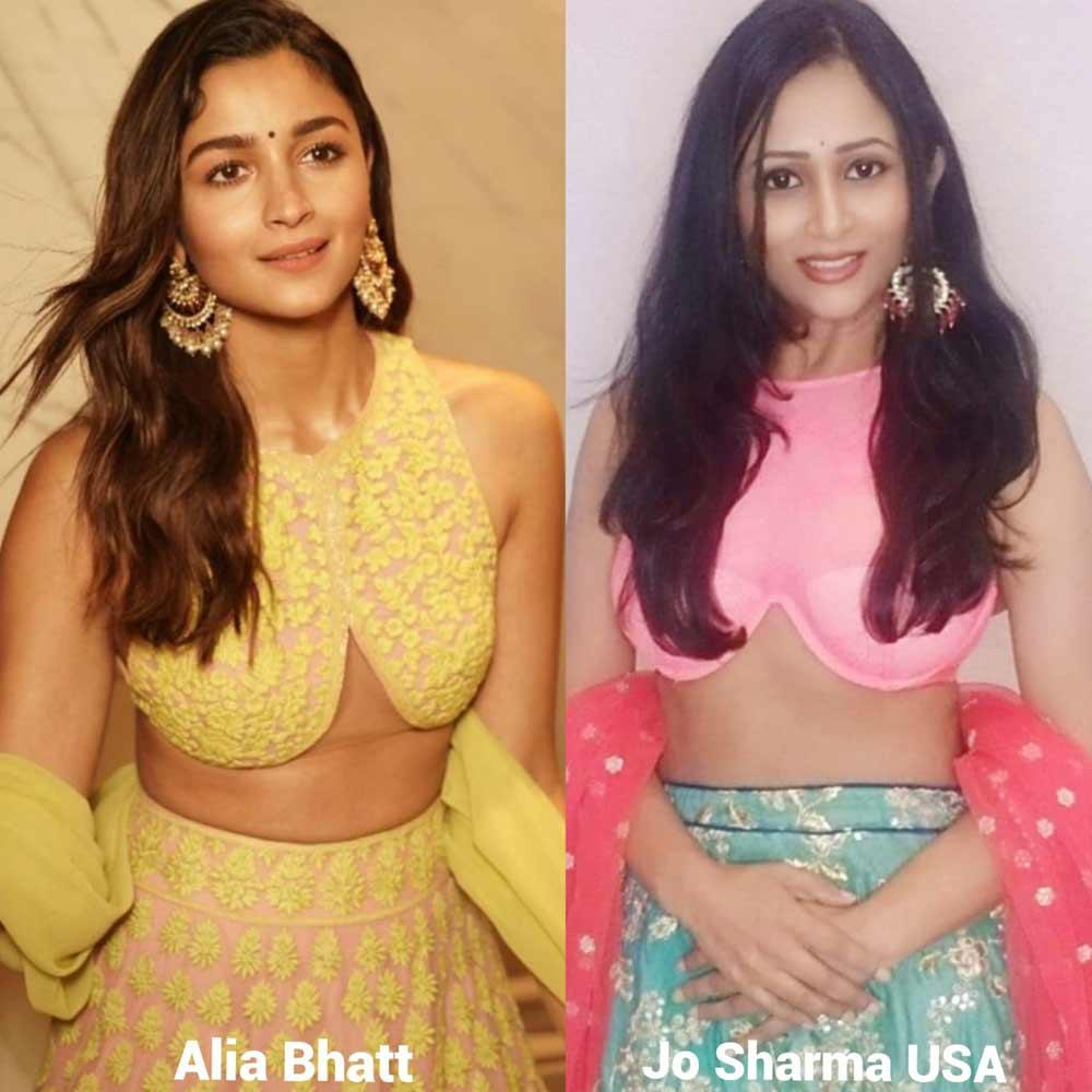 Alia Bhatt, Jo Sharma Both actresses twinning in the same trendy top