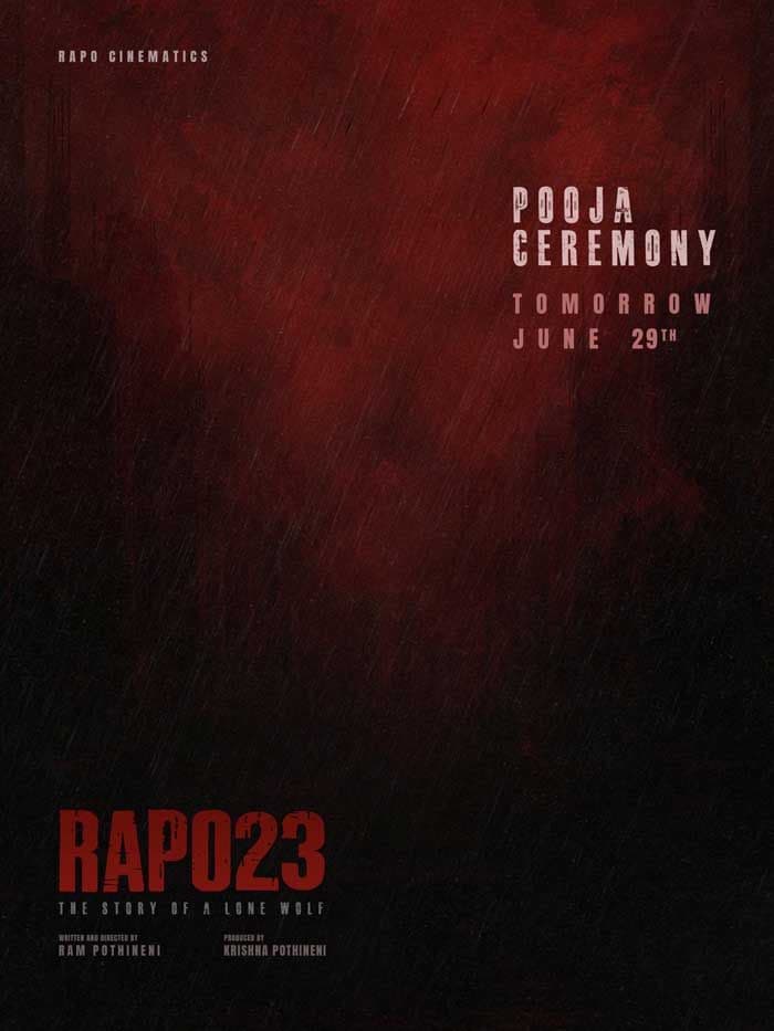 All set for RAPO 23 grand launch