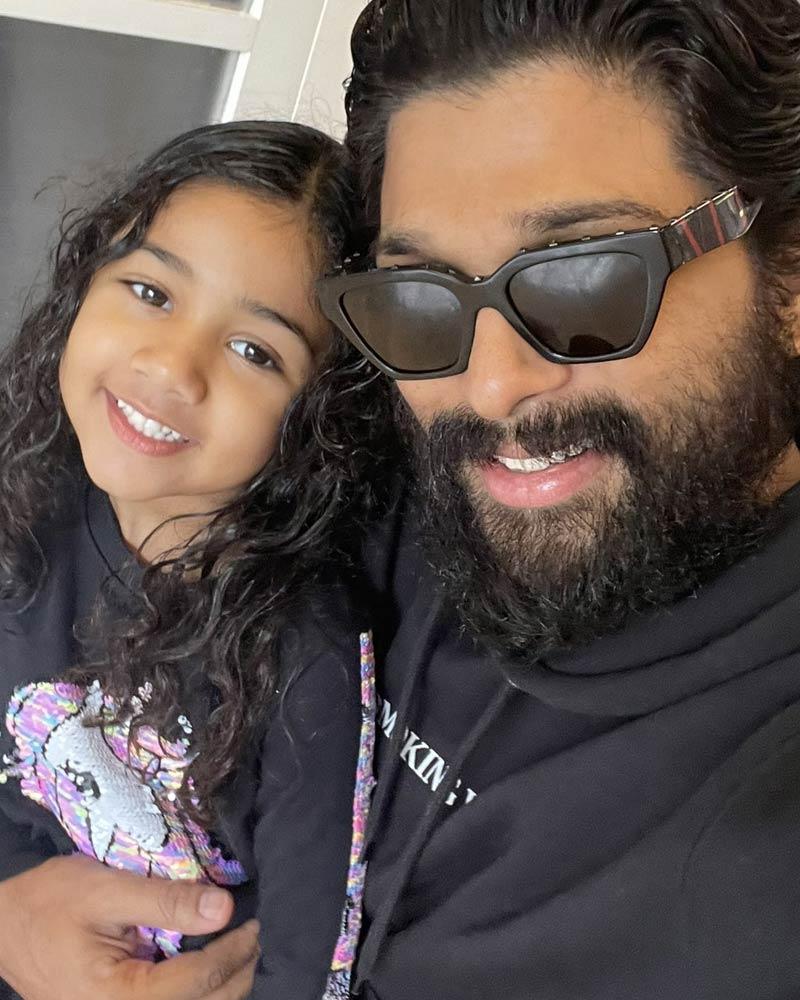 Allu Arha B-Day video goes viral