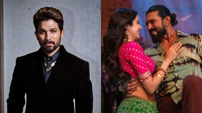 Allu Arjun Praises Ram Charan Peddi Performance