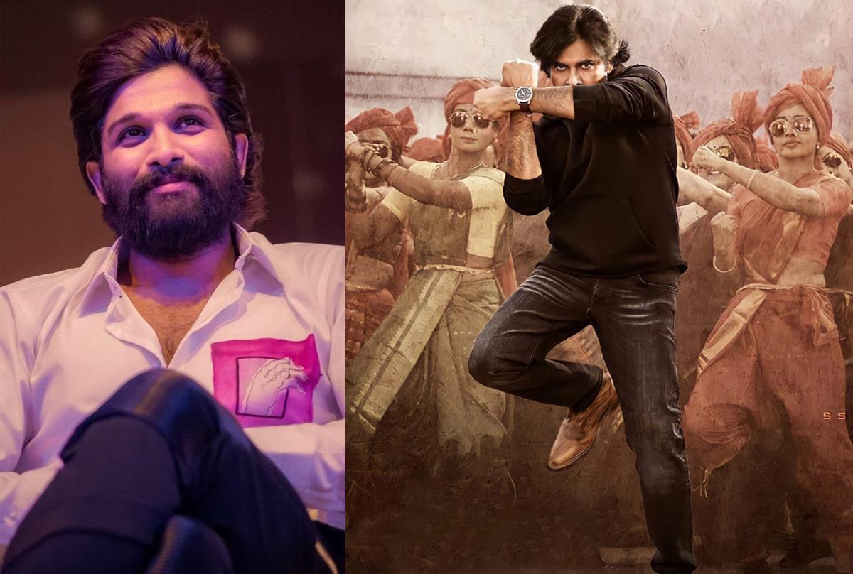 Icon Star enjoying Bheemla Nayak's power