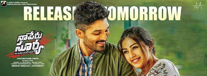 Five Reasons To Watch Naa Peru Surya