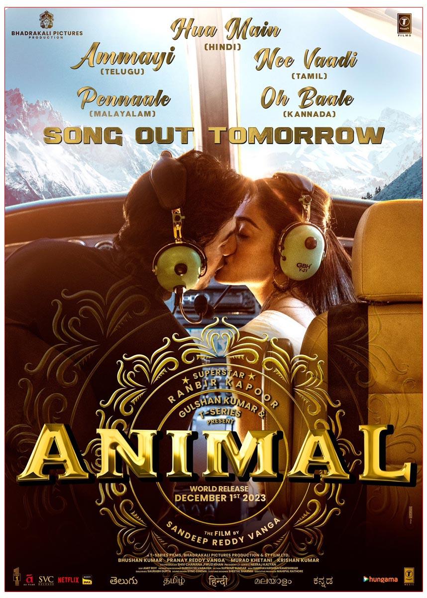 Ranbir Kapoor Animal First Single Tomorrow