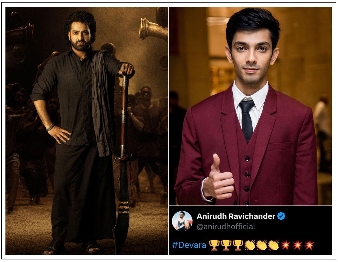 Anirudh Ravichander Glowing First Review For Devara