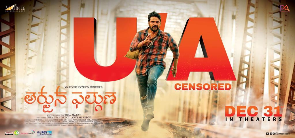 Arjuna Phalguna completes censor formalities