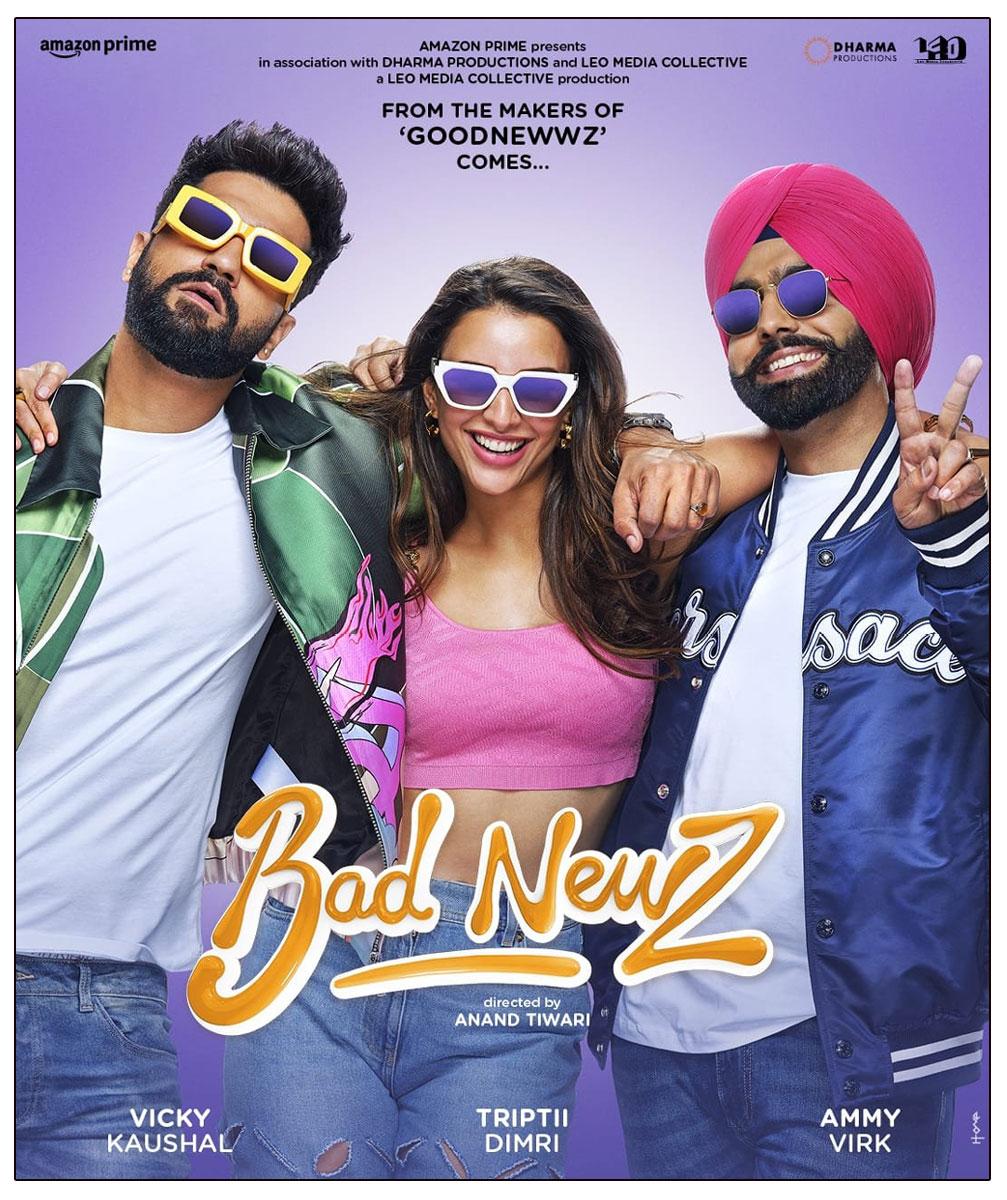 Vicky Kaushal - Tripti Dimri Smash Hit Bad Newz To Stream On OTT