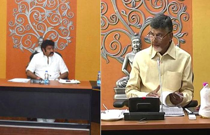 Shock! Balakrshna Sits in CM Chair