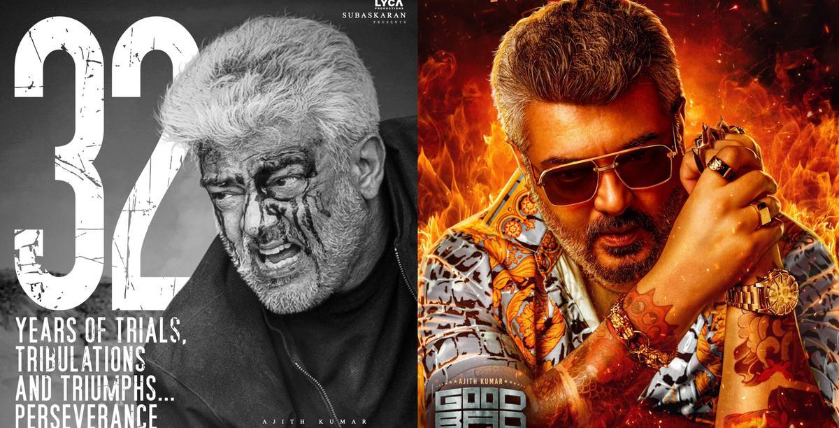 Vidaamuyarchi And Good Bad Ugly Acknowledges 32 Years Of Ajith Kumar In Films