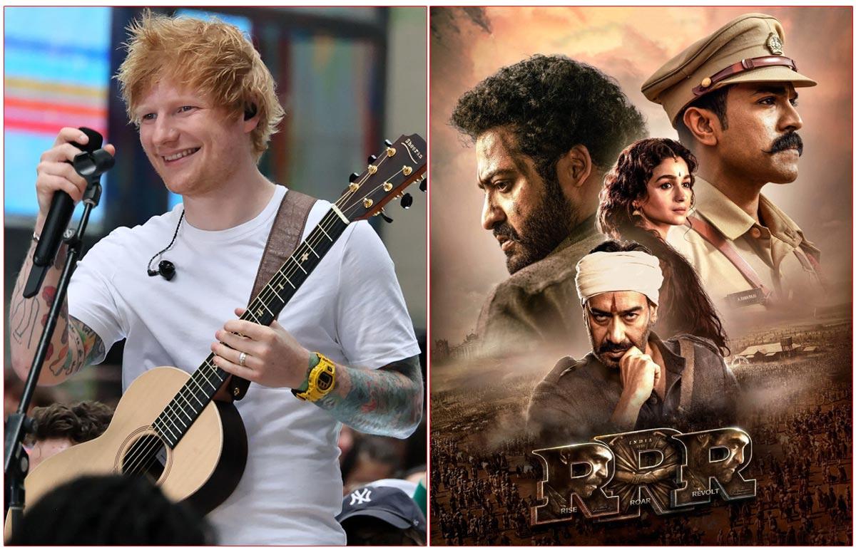Ed Sheeran Loves RRR