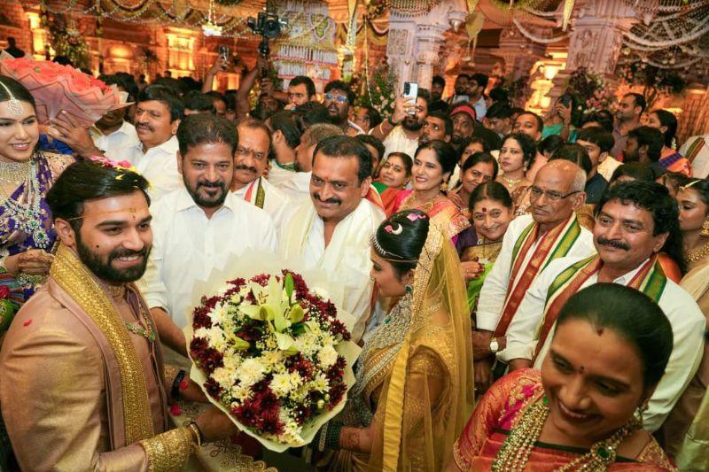 Celebrities grace Bandla Ganesh daughter wedding