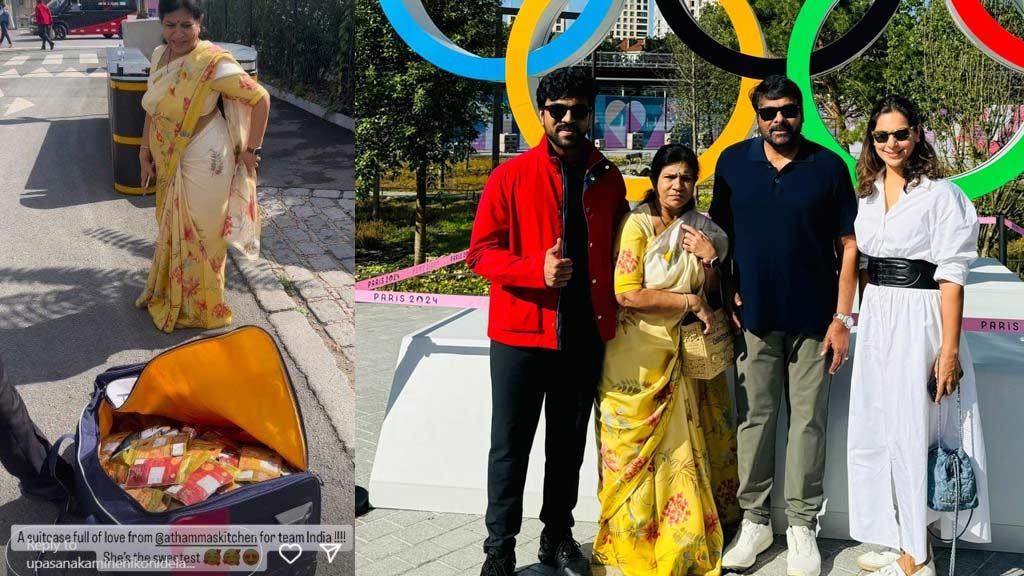Chiranjeevi wife Surekha delights players with Indian food at Olympics