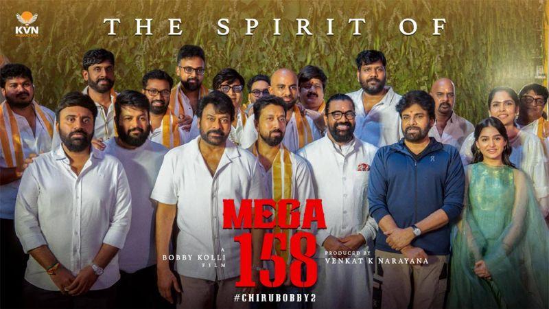 ChiruBobby2 Regular Shoot Starts With Chiranjeevi In Action