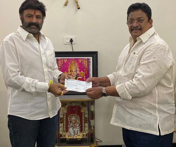 Balakrishna Huge Donation, Chiru Appreciates