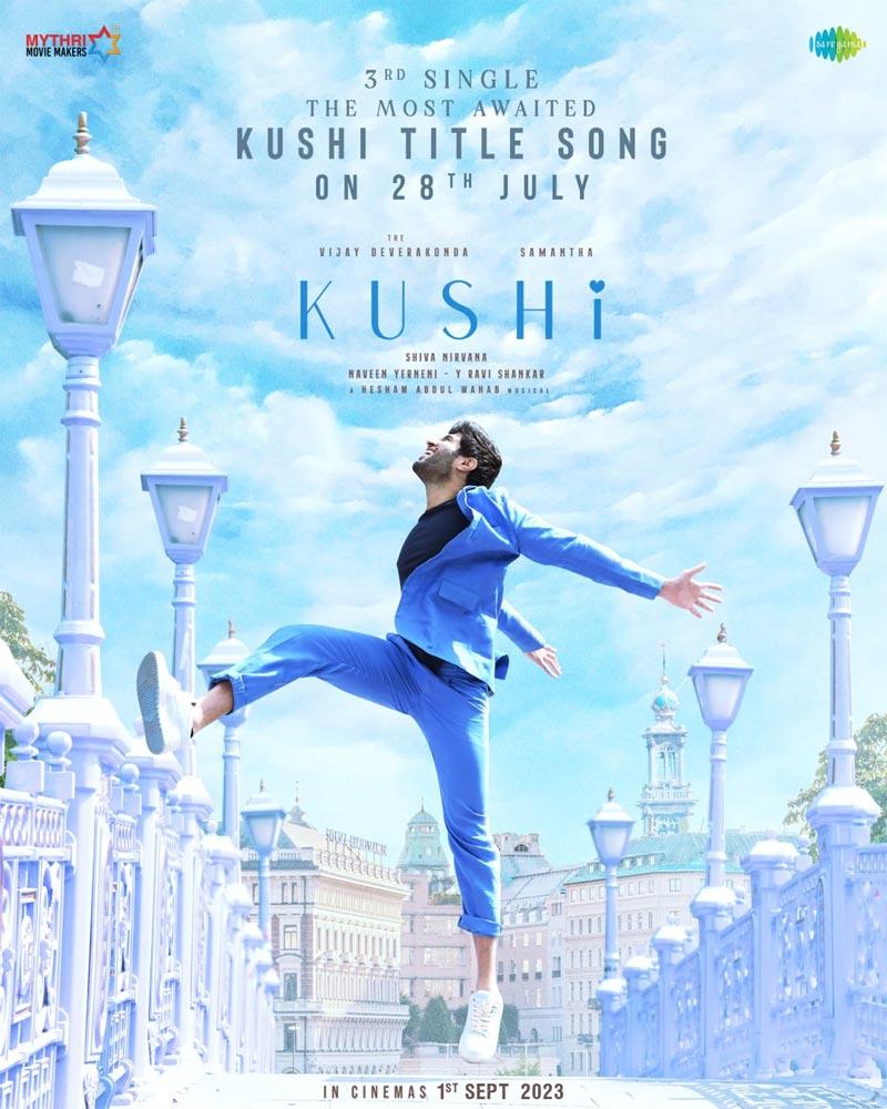 Kushi Title Song On 28th July