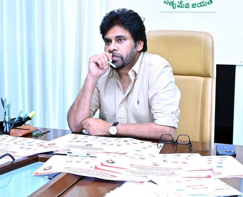 Deputy Chief Minister Pawan Kalyan Leaves Cabinet Meeting Due to Severe Back Pain