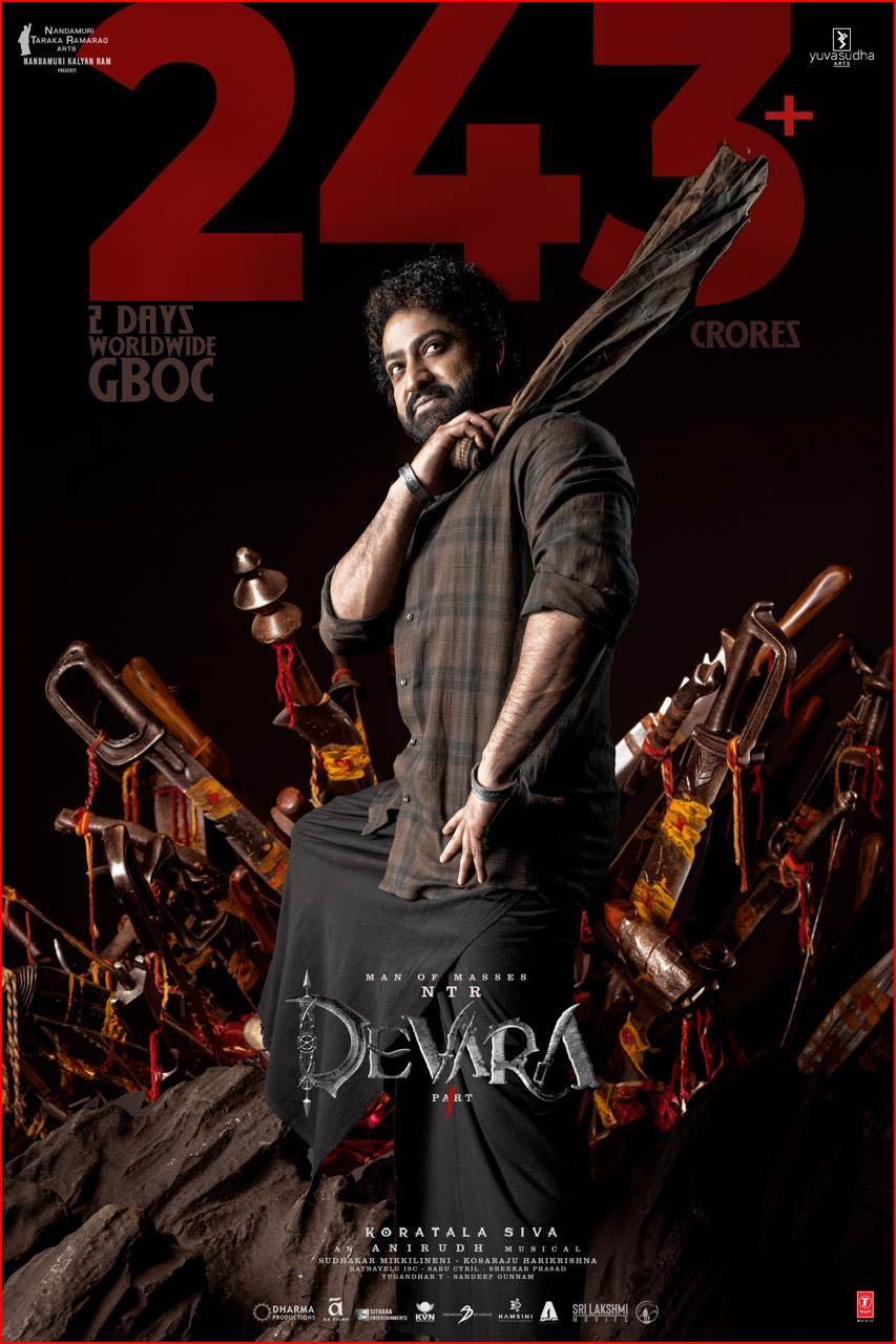 Devara Cruising Towards 250 Cr Mark