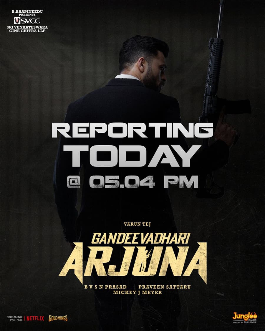 Exhilarating update from Gandeevadhari Arjuna