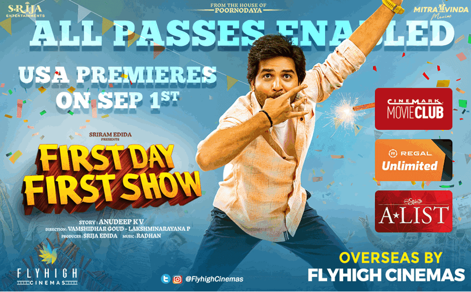 First Day First Show US premiers details revealed