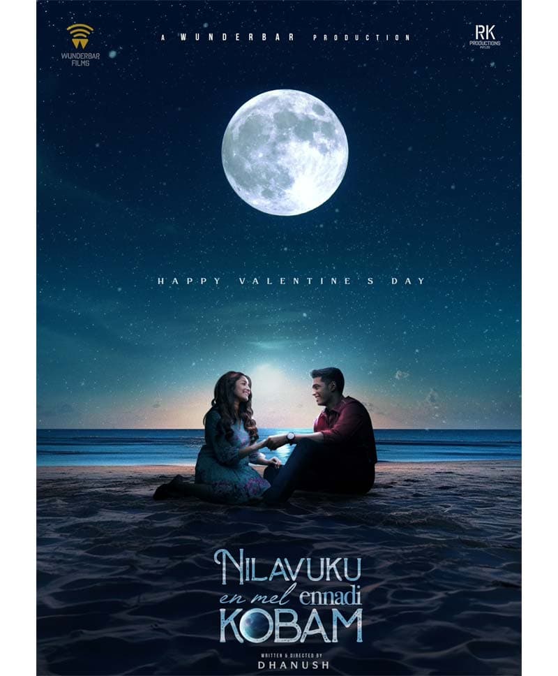 Valentines Day Poster Of Nilavuku En Mel Ennadi Kobam