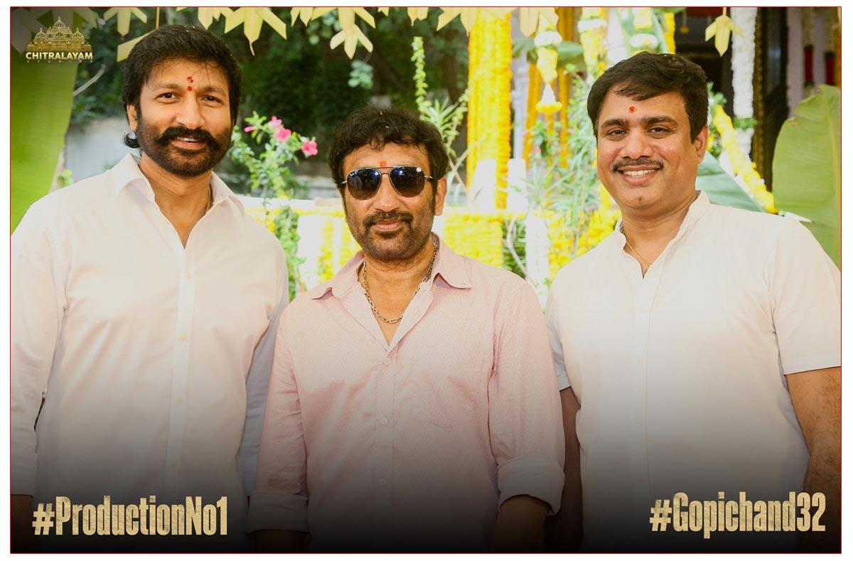 Gopichand-Sreenu Vaitla Film Launched