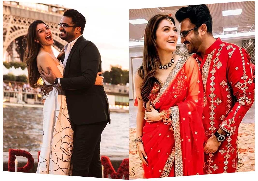 Hansika wedding ceremony started