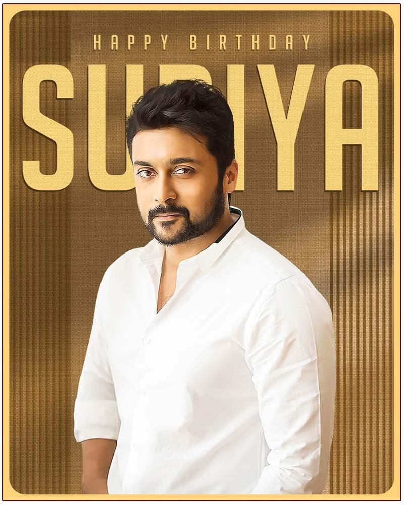Happy Birthday To Versatile Star Suriya