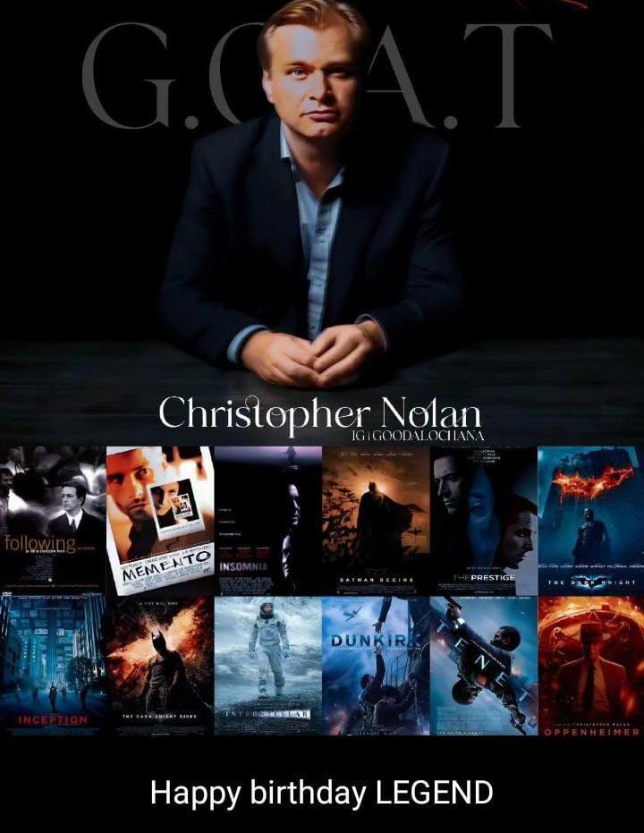 Christopher Nolan : Genius Director