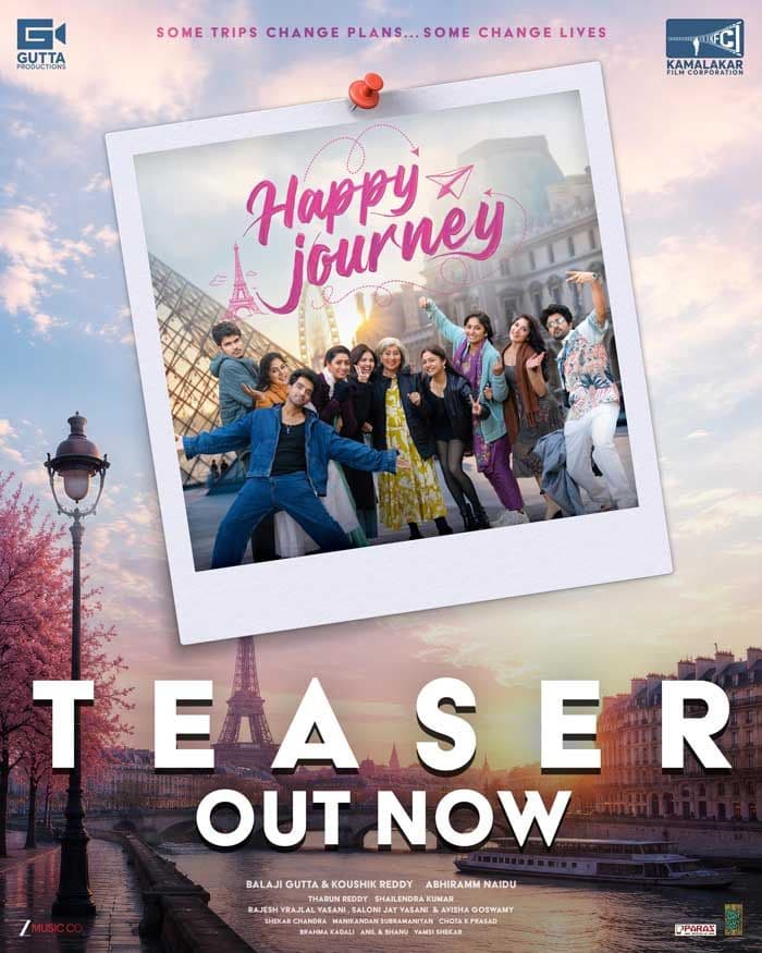 Happy Journey Teaser Unveils Soulful Paris Trip