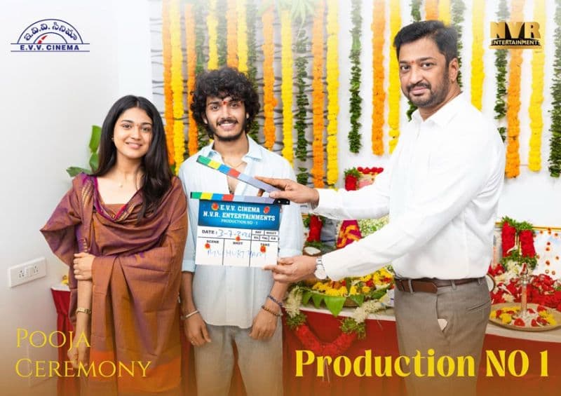 Harsh Roshan New Film Begins In EVV Cinema And NVR Entertainment Production