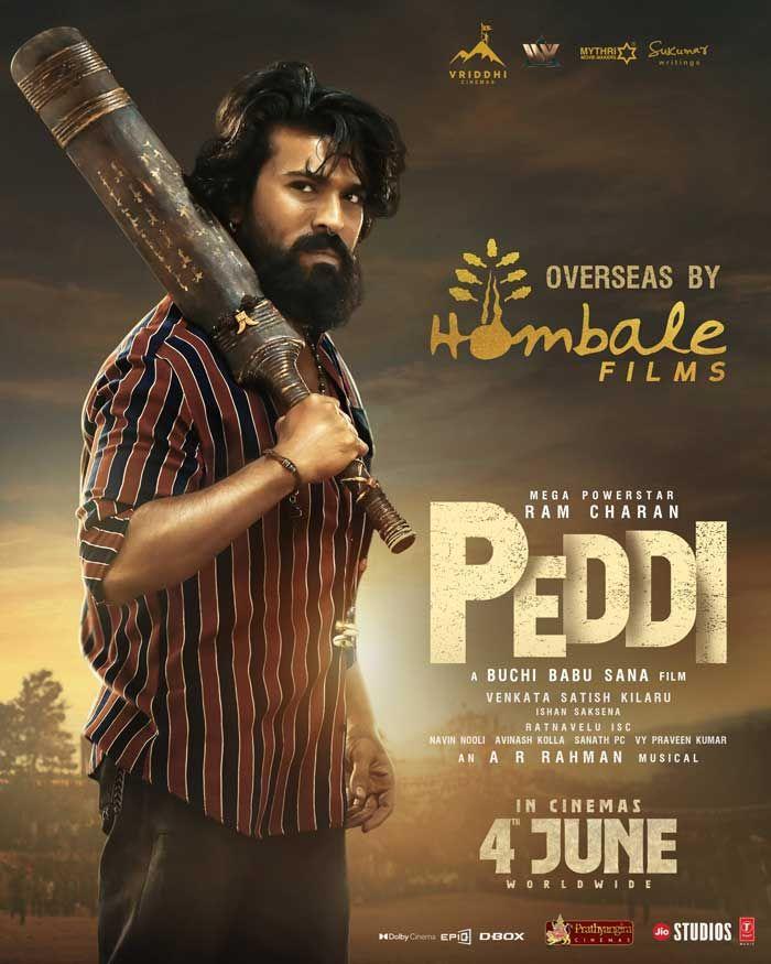 Hombale Films Enters Overseas Market With Ram Charan’s Peddi