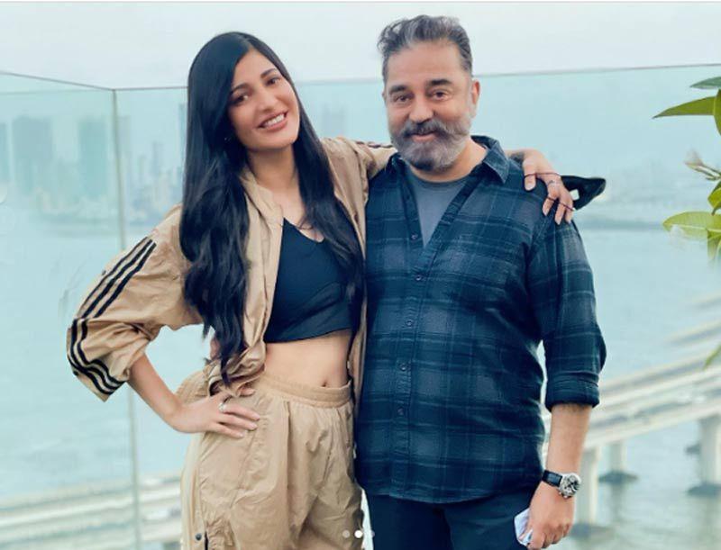 Kamal Haasan Hollywood Film Buzz With Shruti Haasan As Writer