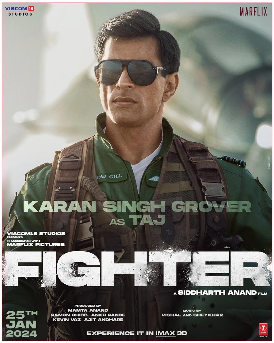 Fighter: Karan Singh Grover As Squadron Leader Sartaj Gill