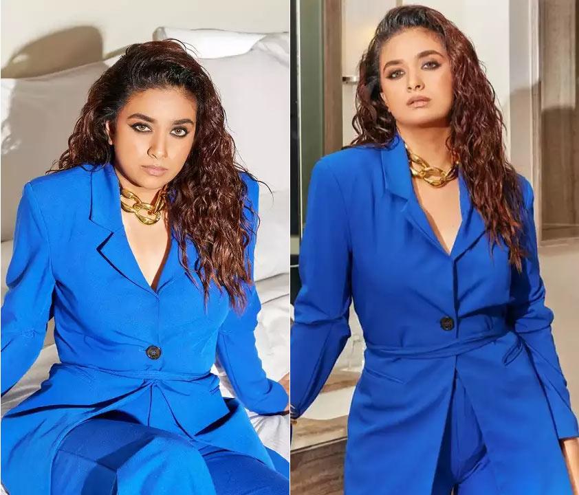 Keerthy Suresh captivates in a blazer