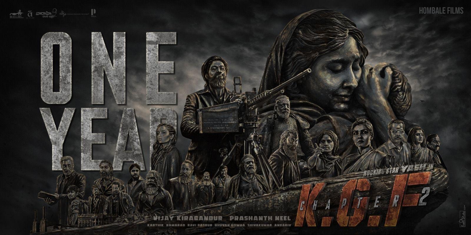 One Year Of Game-Changing Blockbuster KGF Chapter 2
