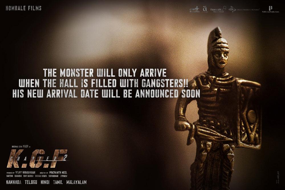 KGF 2 monster to arrive soon