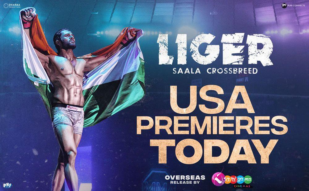 Liger Grand US Premieres Today