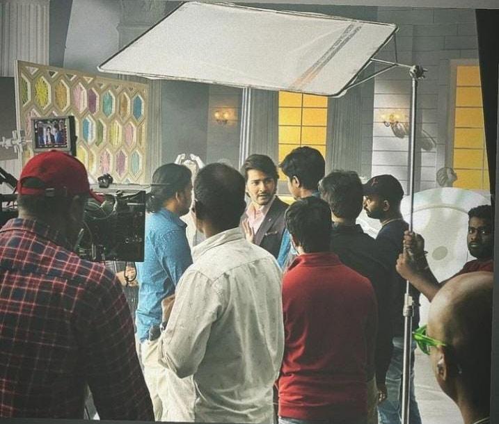 Mahesh Babu gets going with a commercial
