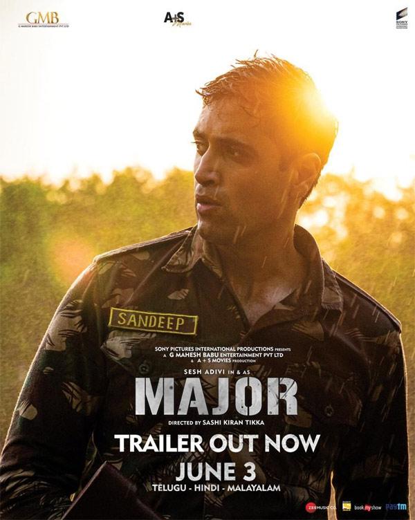 Major trailer: Emotional journey of Major Sandeep Unnikrishnan