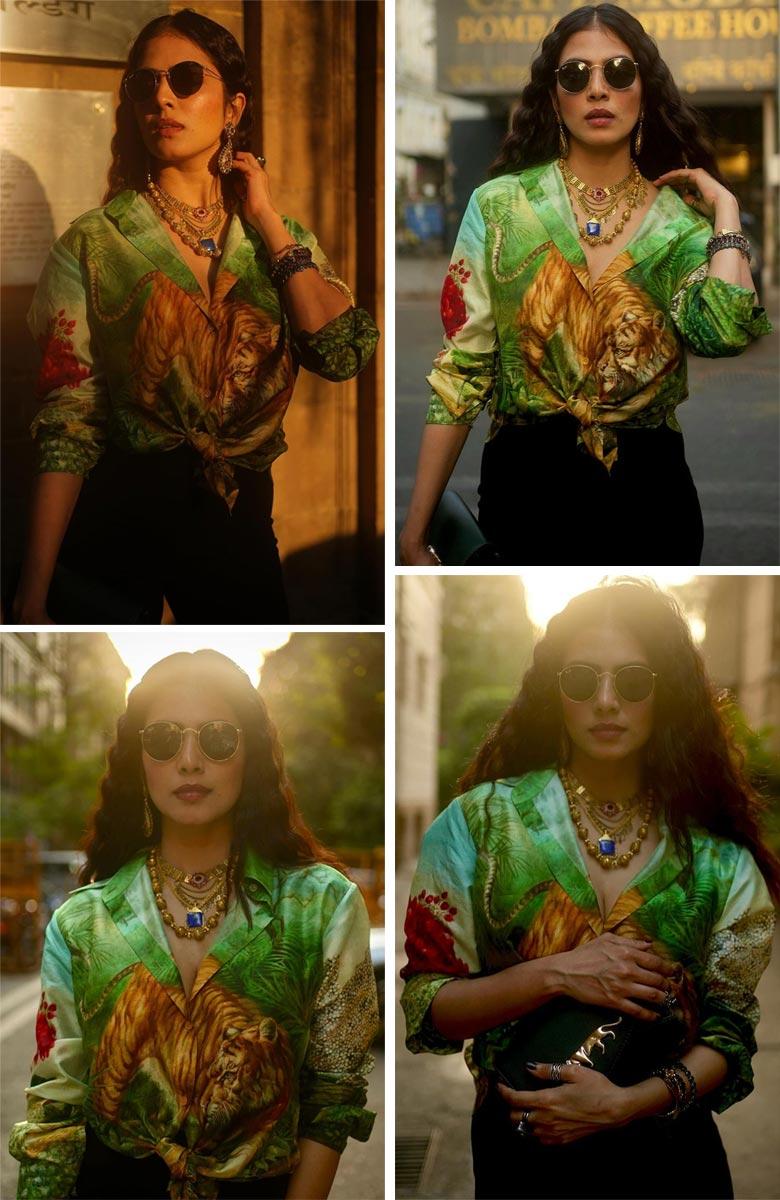 Malavika Mohanan Turns Gorgeous In Multi Color